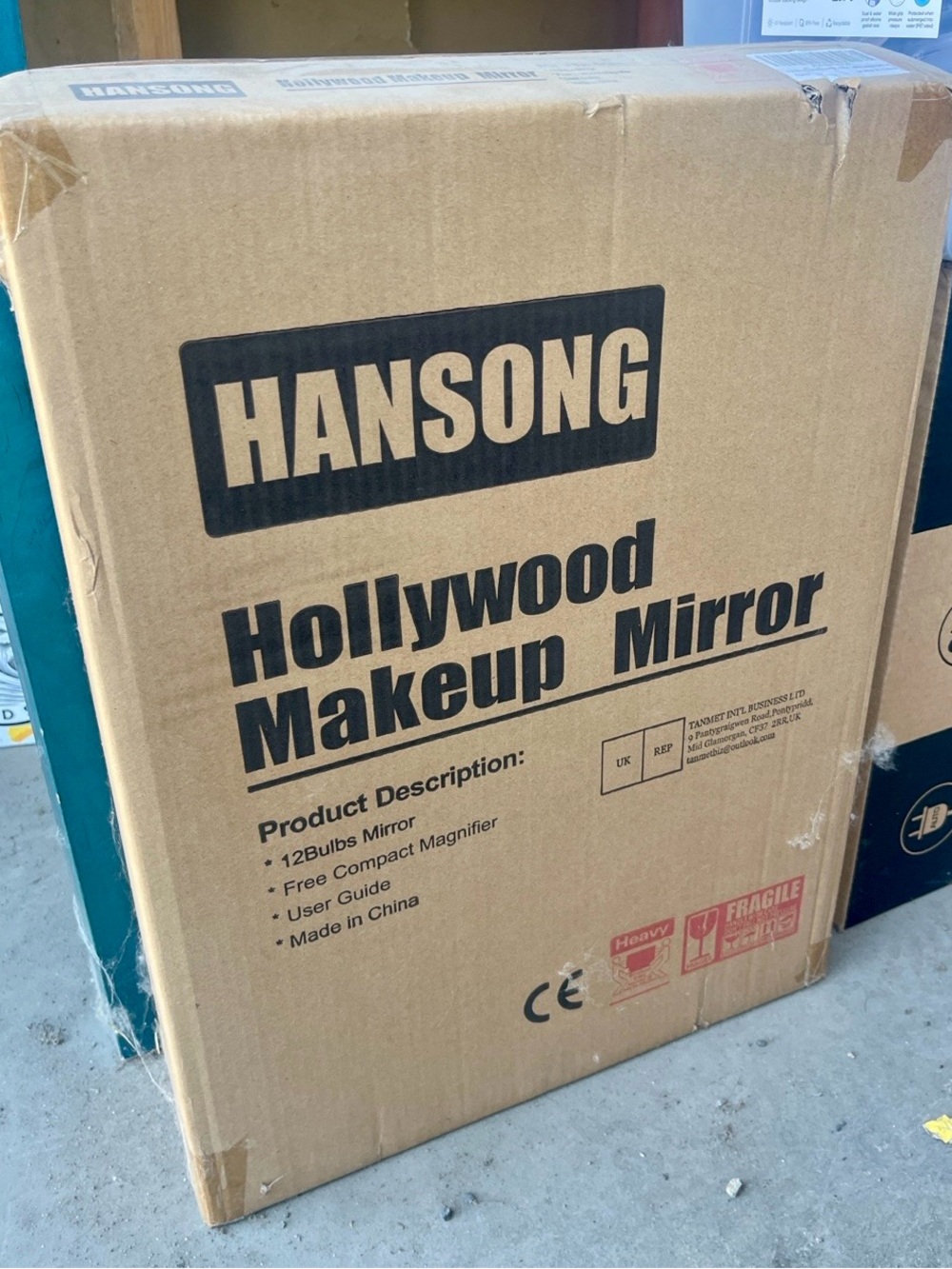 Hansong Hollywood Makeup Vanity Mirror Lights White NEW Sealed Box
